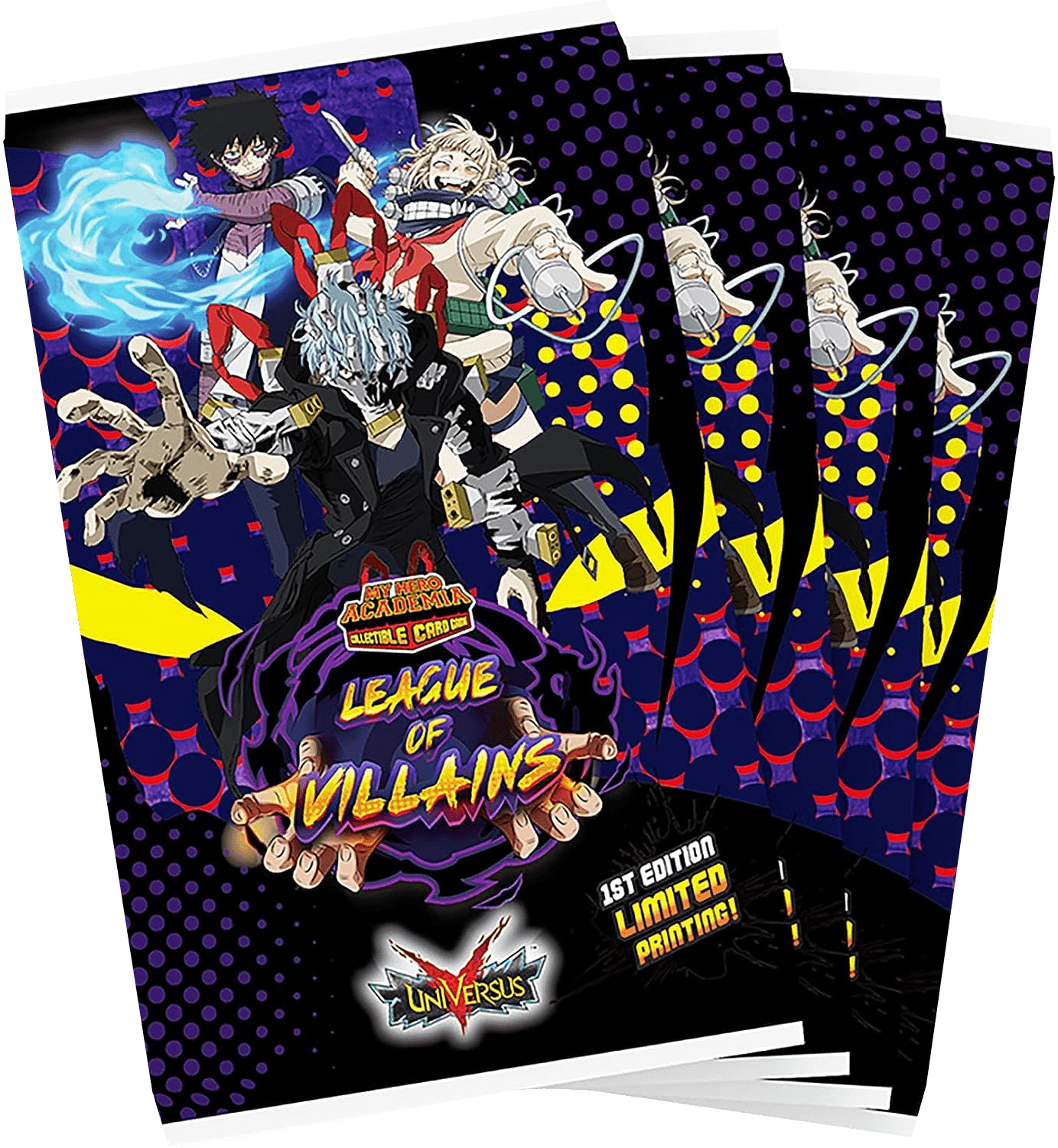 UniVersus CCG - My Hero Academia - League of Villains (Series 4) Booster Pack