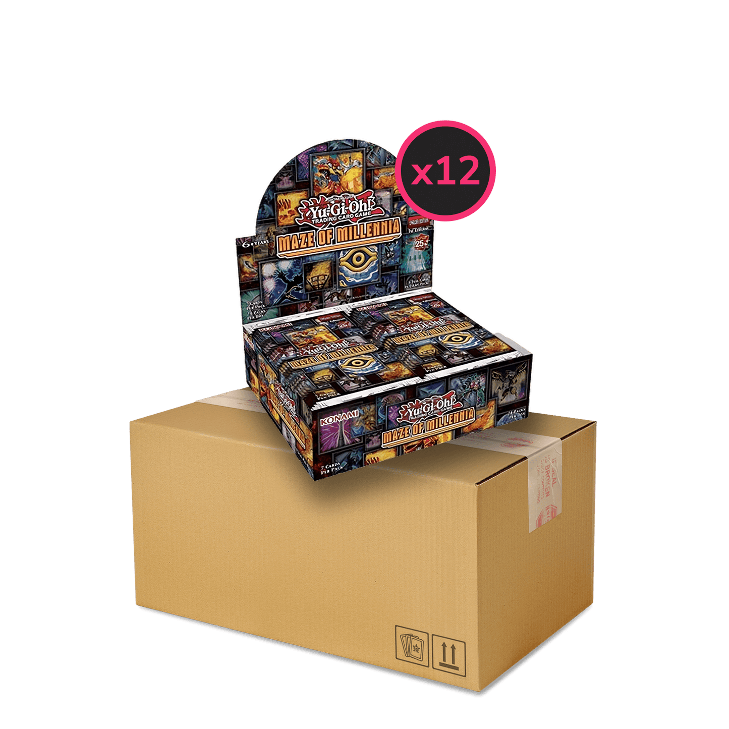 Yu-Gi-Oh! TCG - Maze of Millennia - Display Case (12x Booster Boxes)