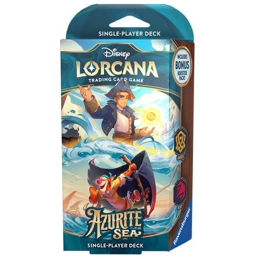 Disney - Lorcana TCG - Azurite Sea - Starter Deck - Jim & Tigger