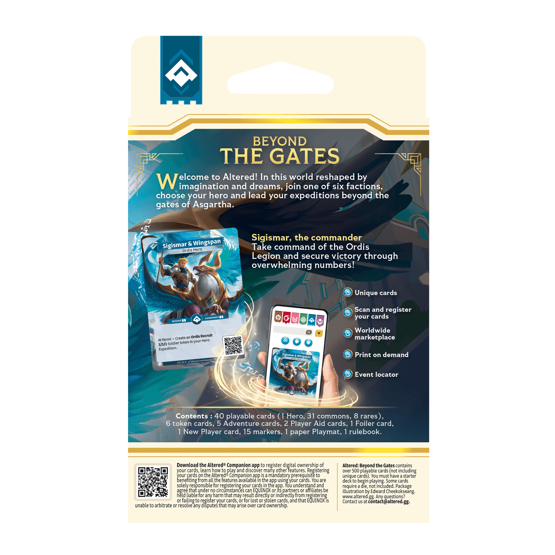Altered TCG - Beyond The Gates - Starter Deck - Ordis