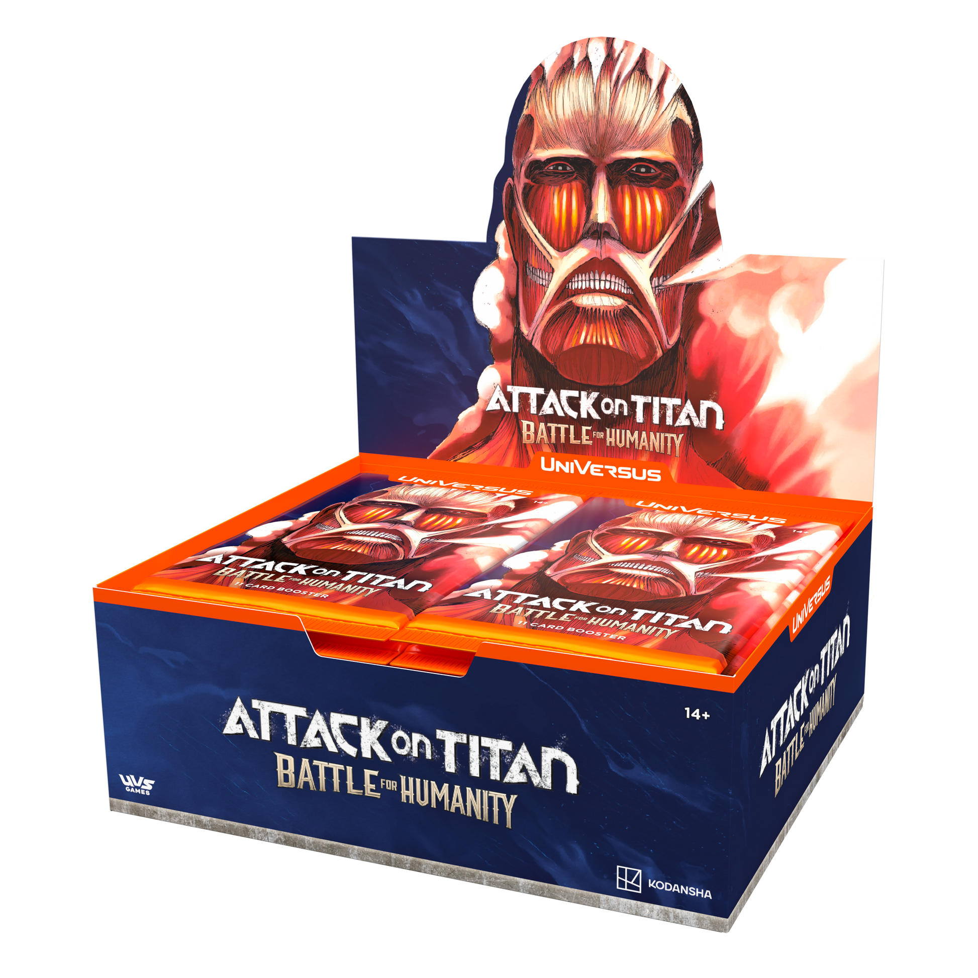 UniVersus CCG - Attack on Titan - Battle for Humanity Booster Box (24 Packs)