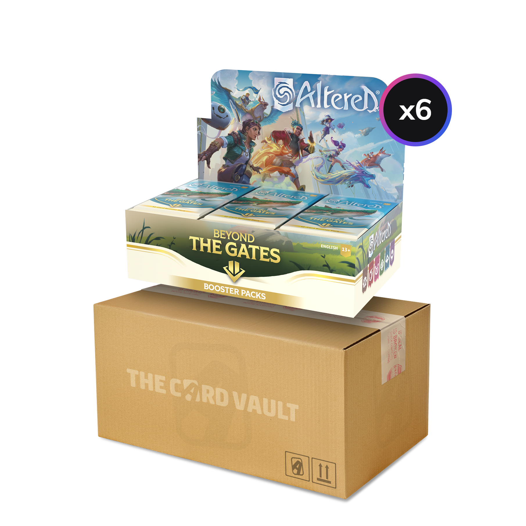 Altered TCG - Beyond The Gates - Display Case (6x Booster Boxes)