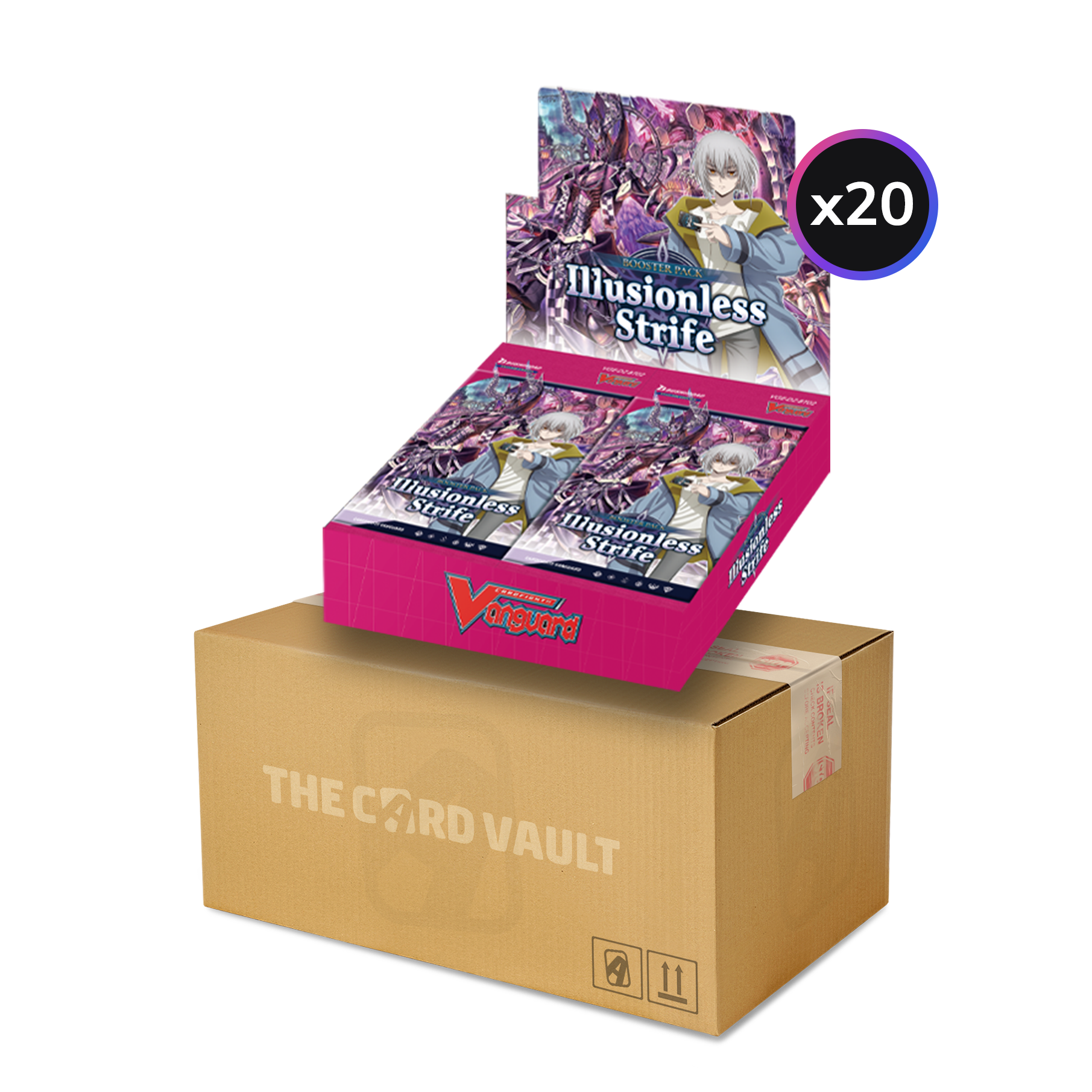 Cardfight!! Vanguard - Illusionless Strife - Display Case (20x Boxes)