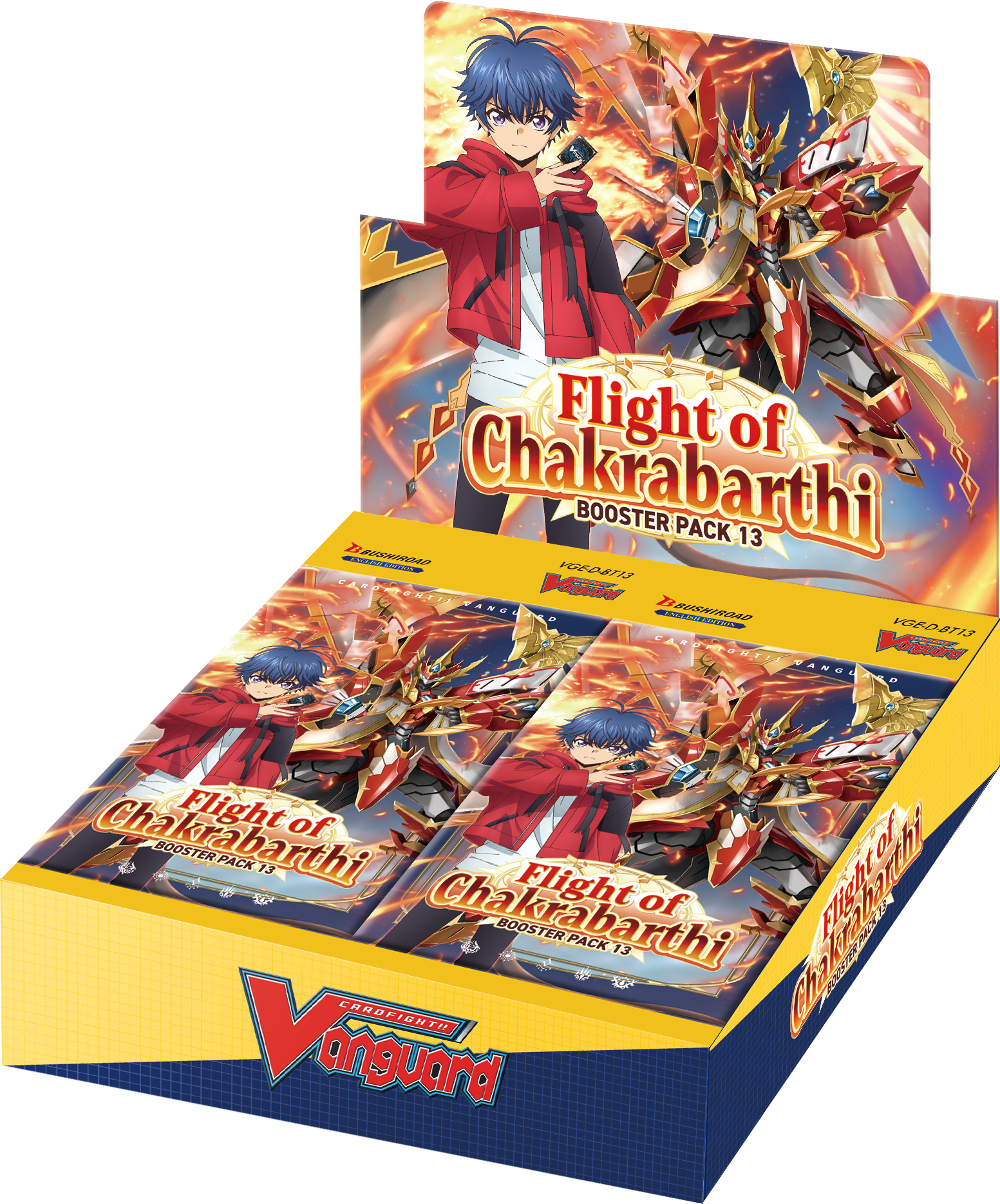 Cardfight!! Vanguard - Flight of Chakrabarthi - Display Case (20x Booster Boxes)
