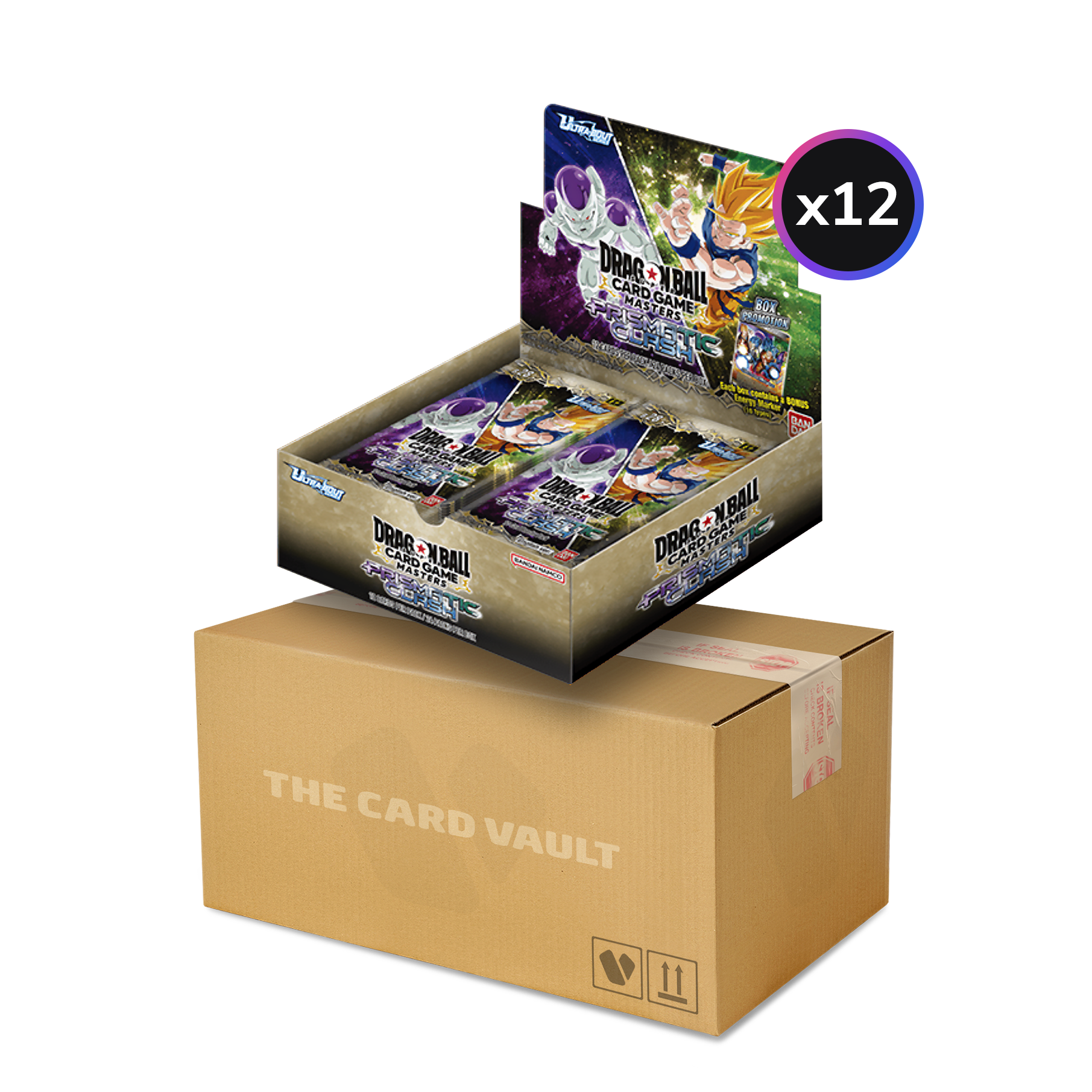 Dragon Ball Super CG Masters - Ultra-Bout Series Set 01 - Prismatic Clash (B28) - Display Case (12x Booster Boxes)