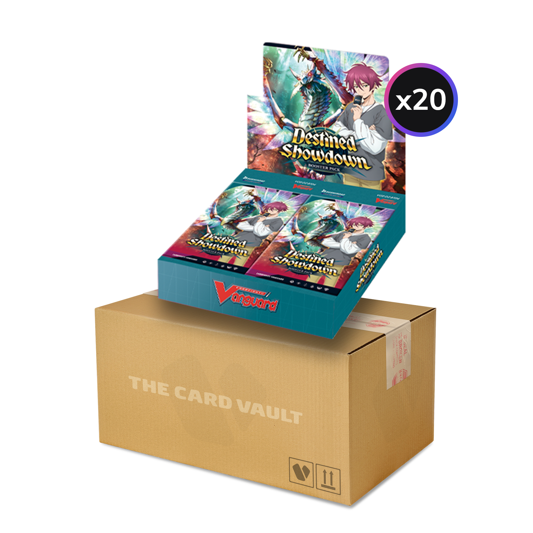 Cardfight!! Vanguard - Destined Showdown - Display Case (20x Booster Boxes)