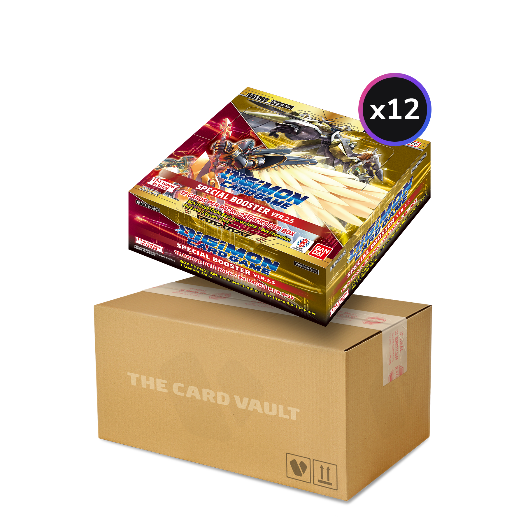 Digimon Card Game - Special Booster Ver. 2.5 (BT19-20) - Display Case (12x Booster Boxes)