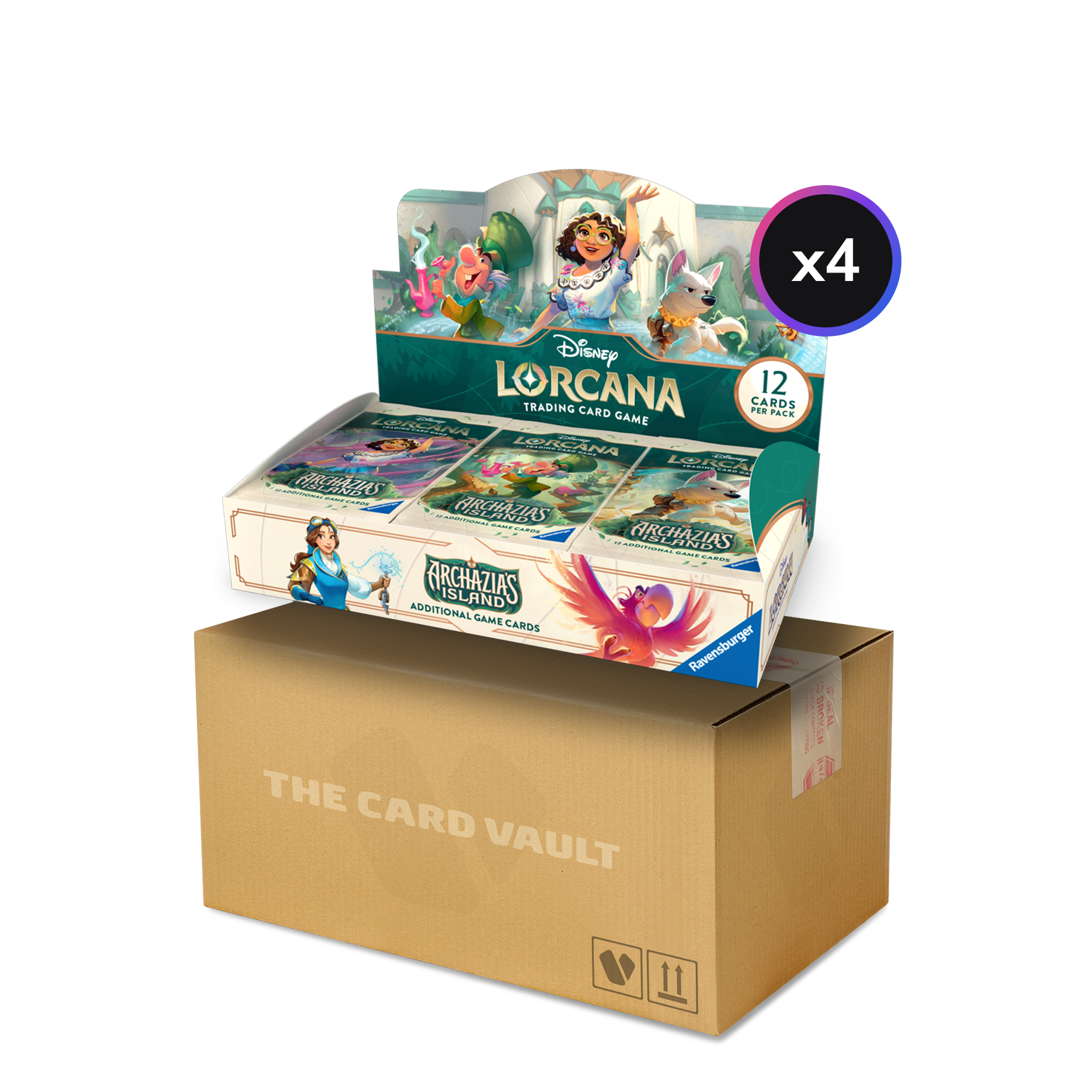 Disney - Lorcana TCG - Archazia's Island - Display Case (4x Booster Boxes)