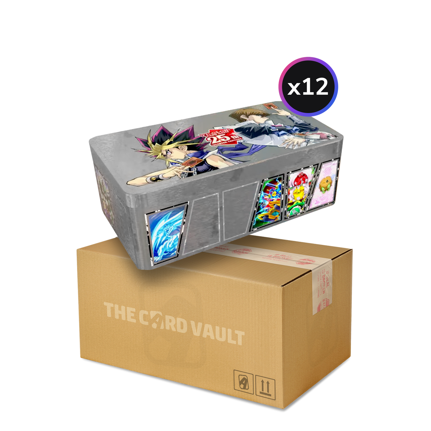 Yu-Gi-Oh! - 25th Anniversary - Dueling Mirrors Tin - Display Case (12x Tins)