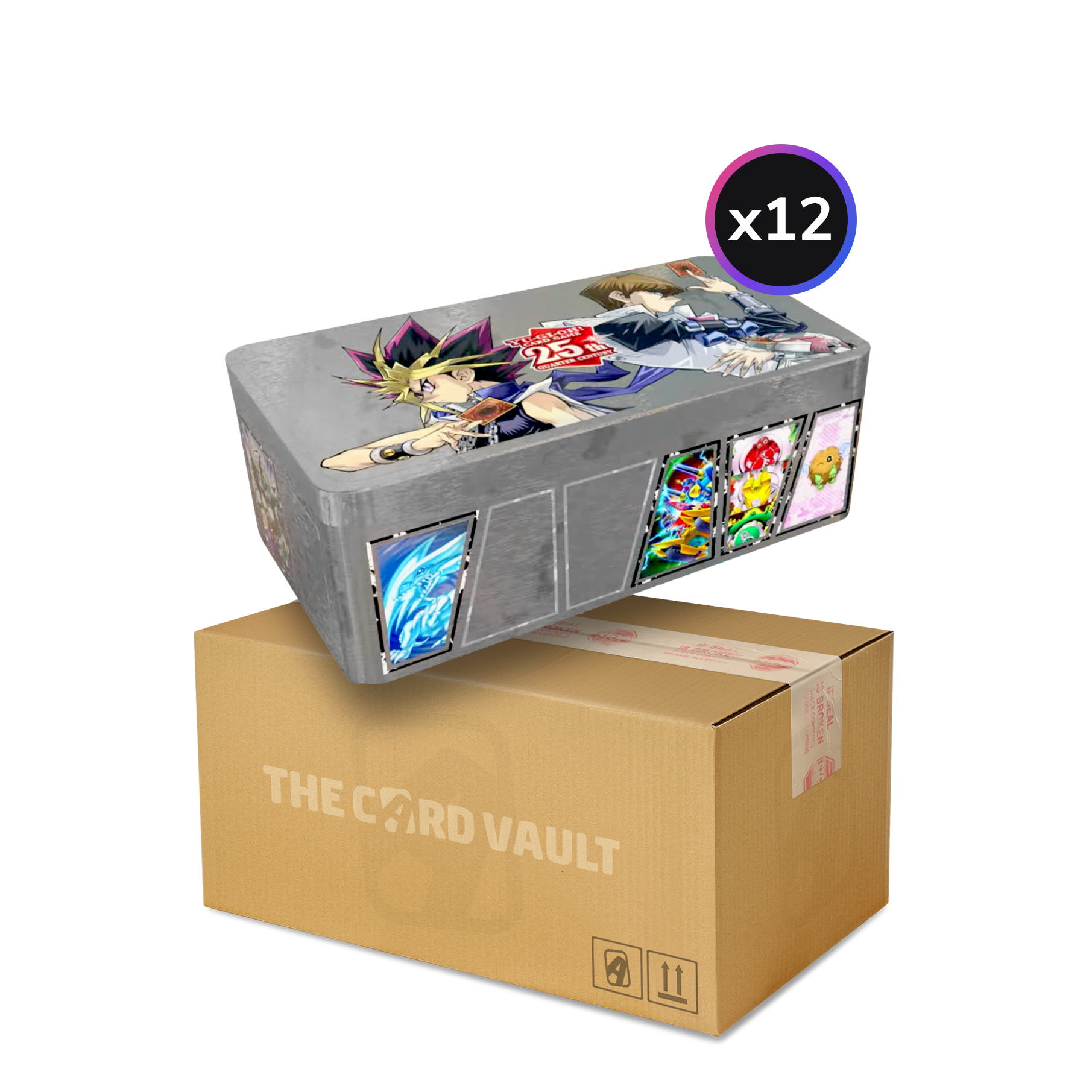 Yu-Gi-Oh! - 25th Anniversary - Dueling Mirrors Tin - Display Case (12x Tins)