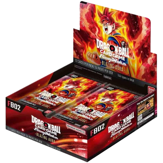 Dragon Ball Super CG Fusion World - Blazing Aura (FB02) - Booster Box