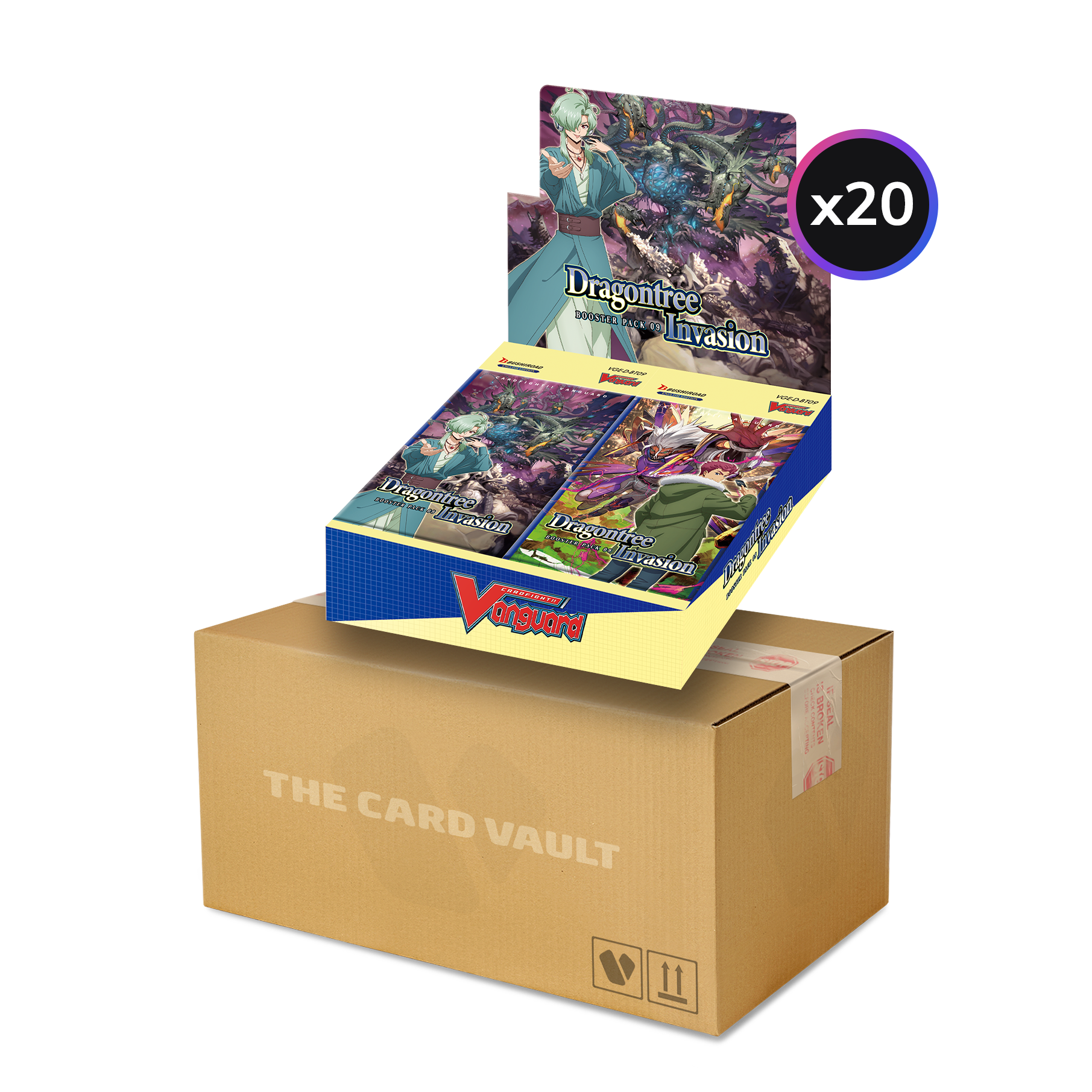 Cardfight!! Vanguard - Dragontree Invasion - Display Case (20x Booster Boxes)