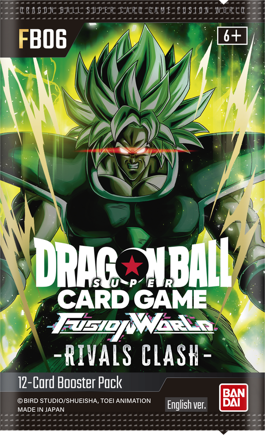 Dragon Ball Super CG Fusion World - Rivals Clash (FB06) - Booster Pack