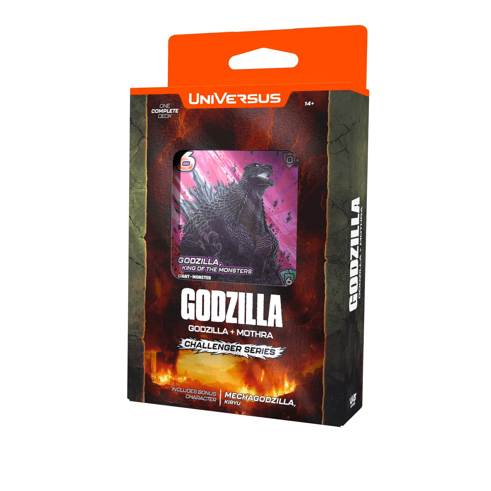 UniVersus CCG - Godzilla - Godzilla & Mothra Challenger Series Deck