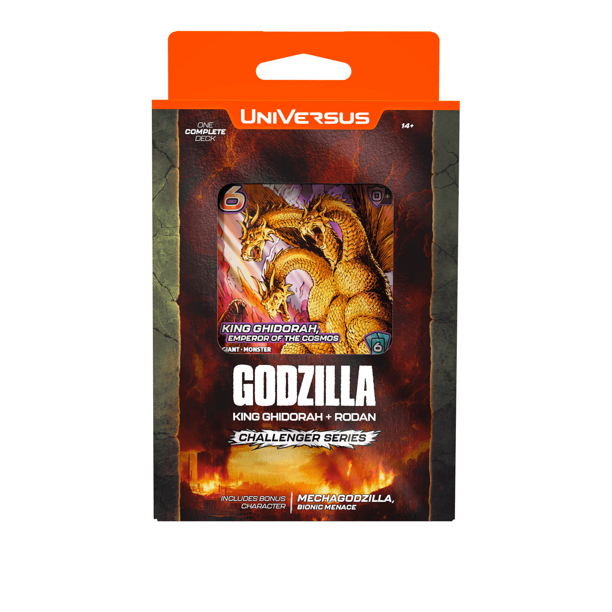 UniVersus CCG - Godzilla - King Ghidorah & Rodan Challenger Series Deck