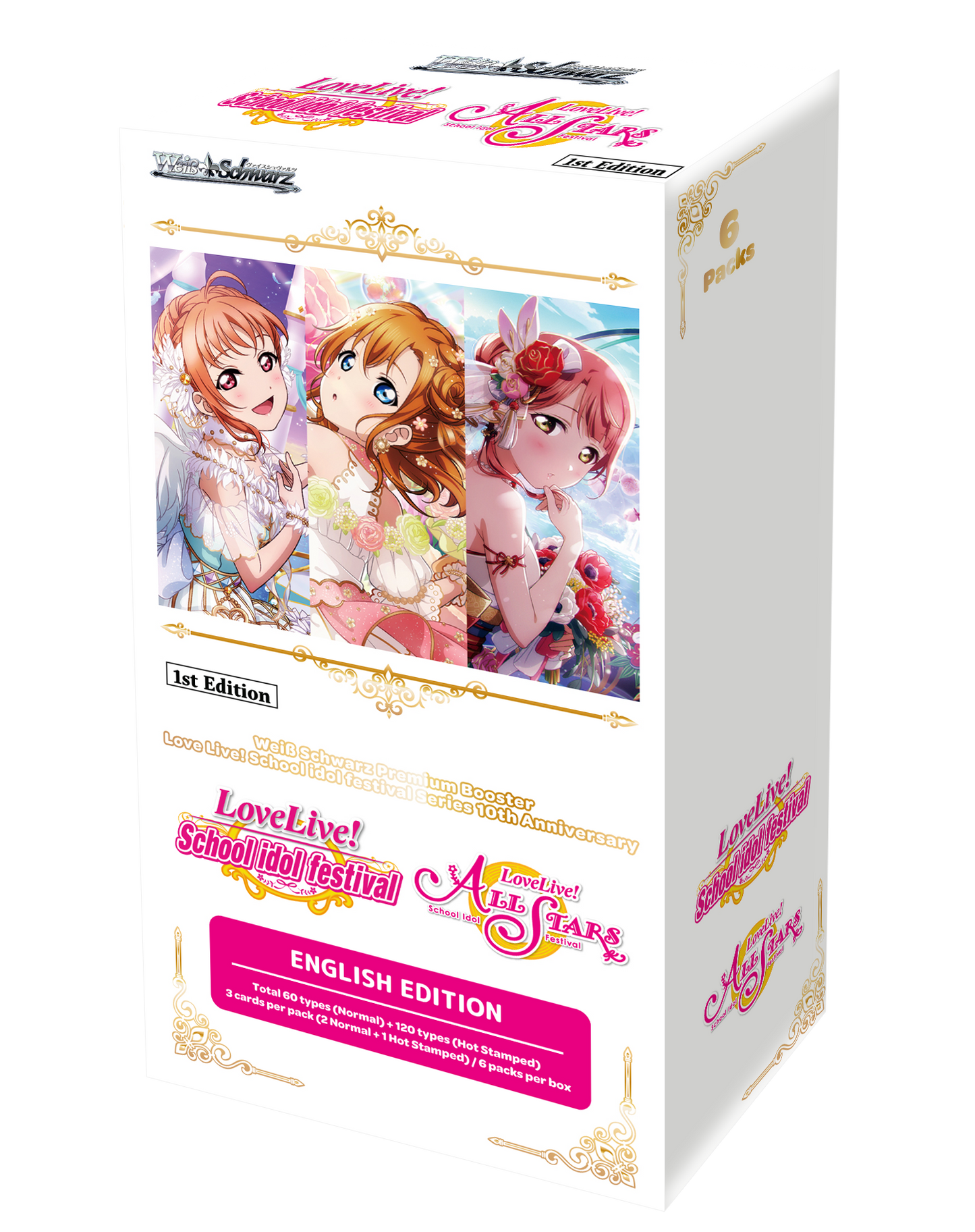 Weiss Schwarz - Love Live! School Idol Festival Series 10th Anniversary - Premium Booster Box (6x Packs)