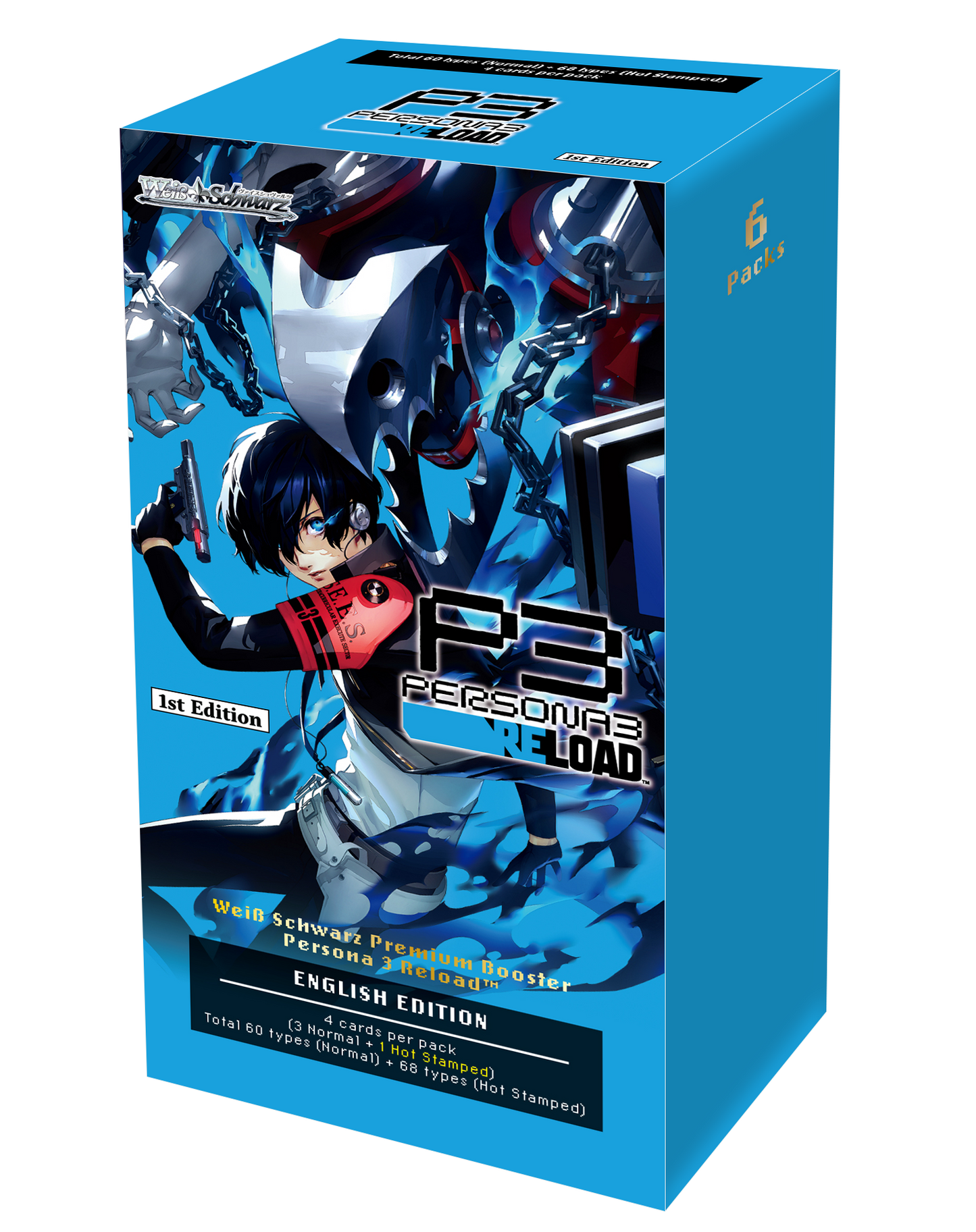 Weiss Schwarz - Persona 3 Reload - Display Case (30x Premium Booster Boxes) (Reprint)