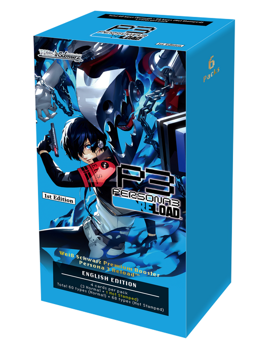 Weiss Schwarz - Persona 3 Reload - Premium Booster Box (6x Packs) (Reprint)