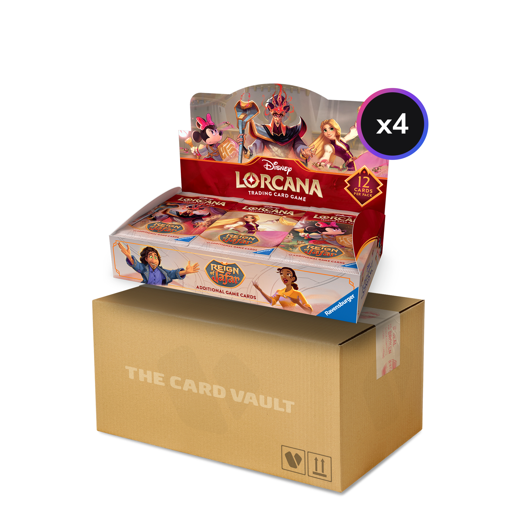 Disney - Lorcana TCG - Reign of Jafar - Display Case (4x Booster Boxes)