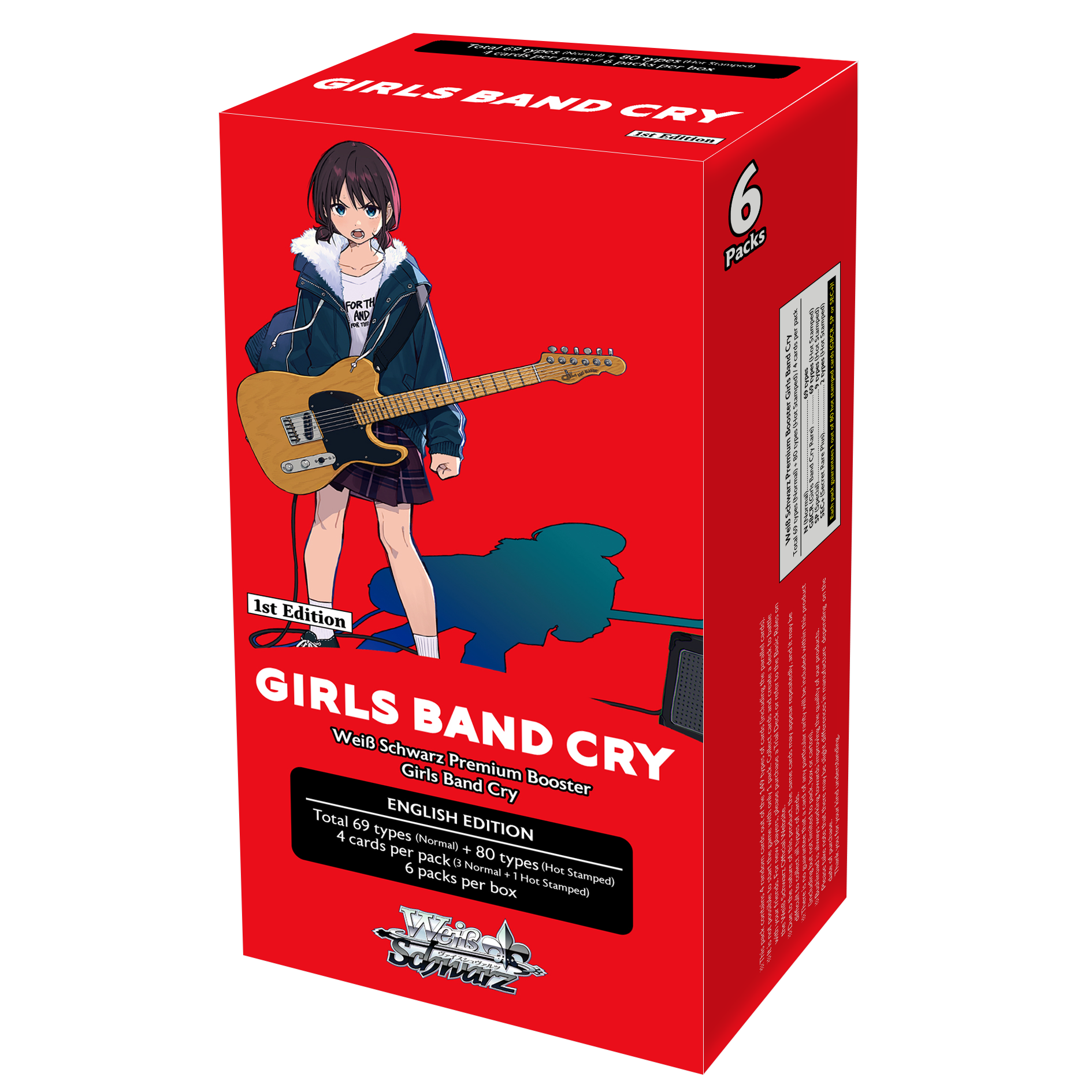 Weiss Schwarz - Girls Band Cry - Premium Booster Box (6 Packs)