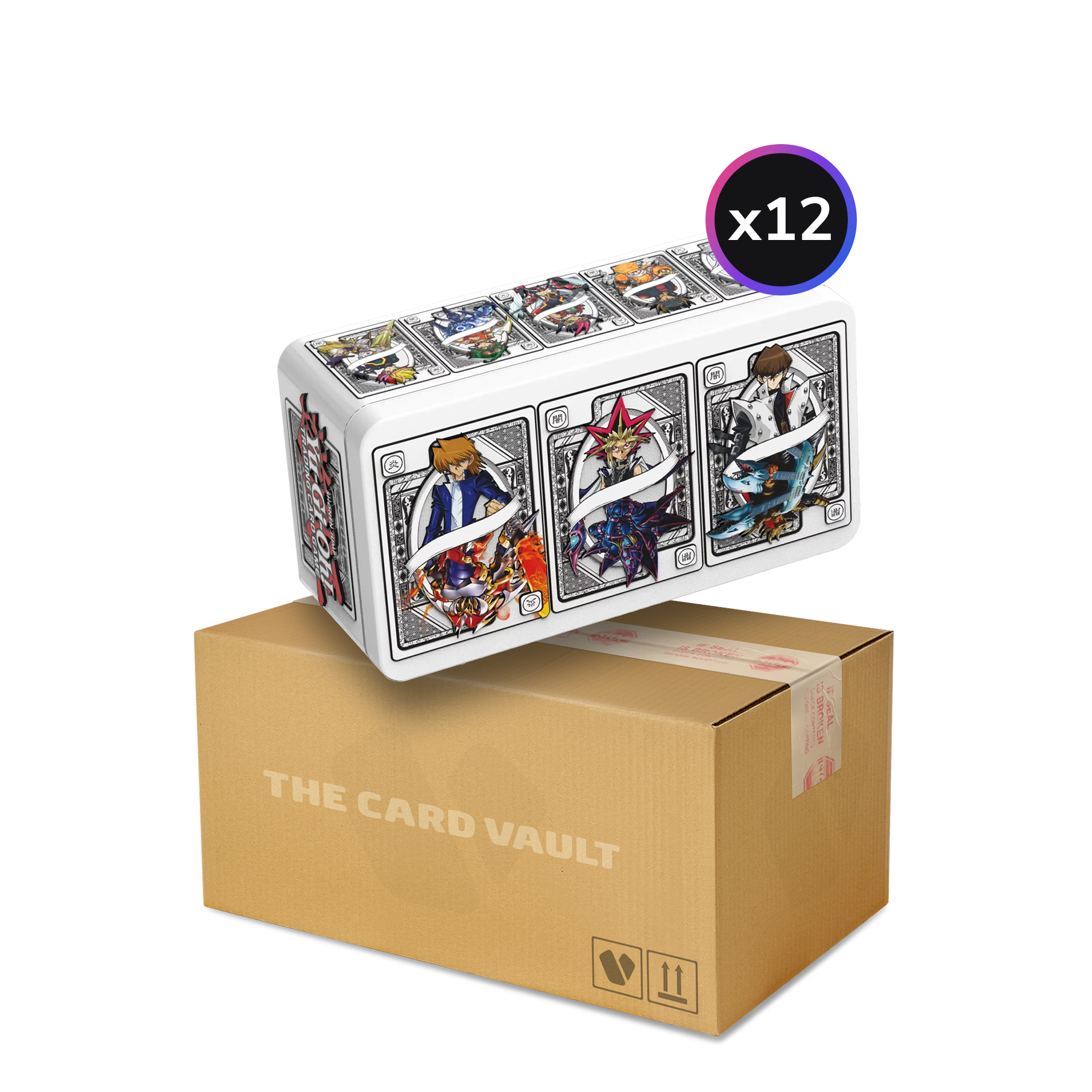Yu-Gi-Oh! - 2025 Mega-Pack Tin - Display Case (12x Tins)
