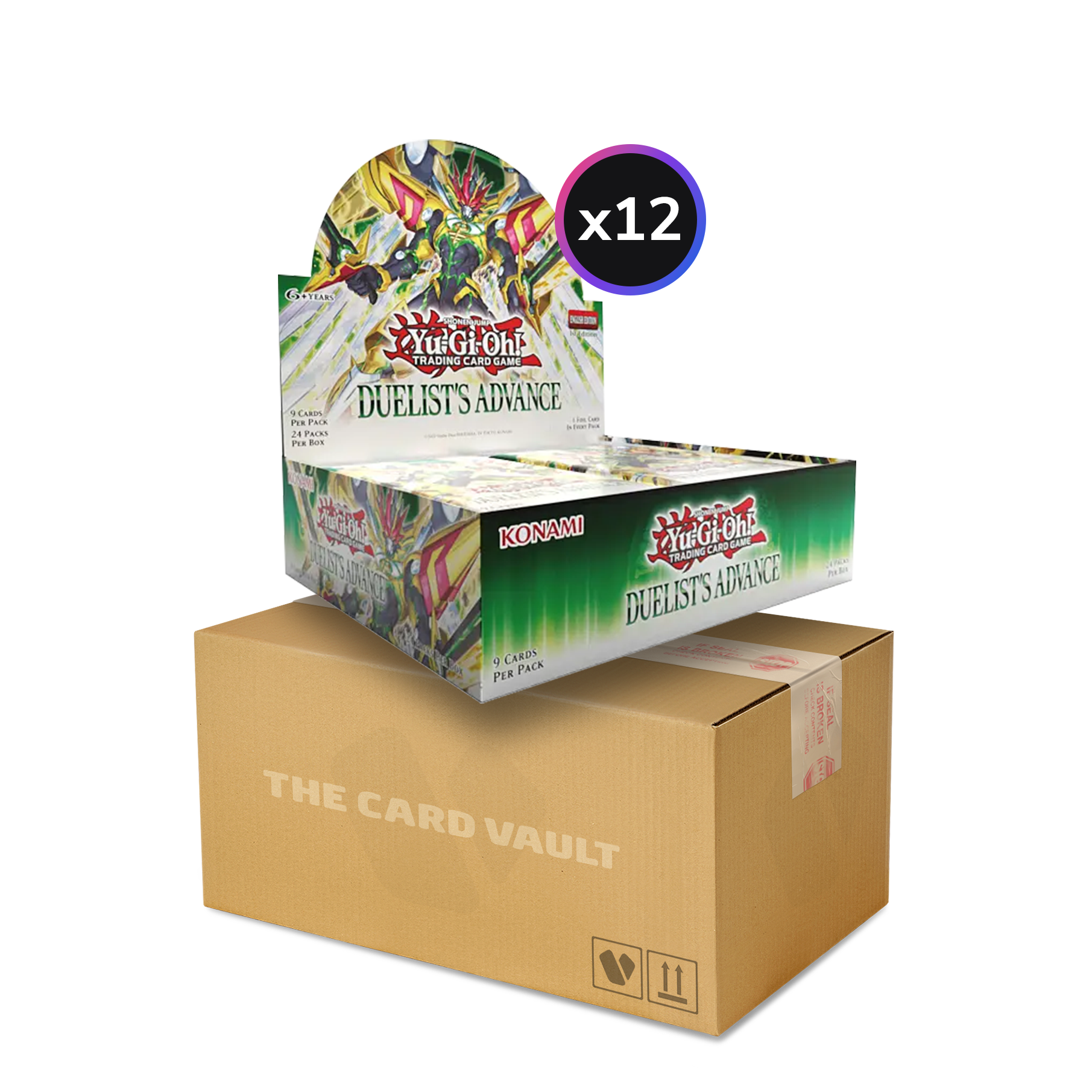 Yu-Gi-Oh! TCG - Duelist's Advance - Display Case - (12x Booster Boxes) (1st Edition)