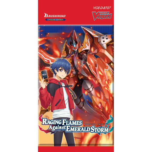 Cardfight!! Vanguard - will+Dress - Raging Flames Against Emerald Storm Booster Pack