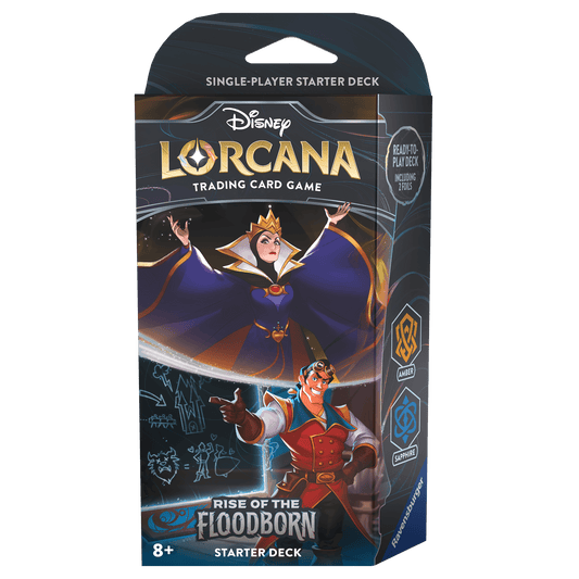 Disney - Lorcana TCG - Rise of the Floodborn - Starter Deck - Amber and Sapphire