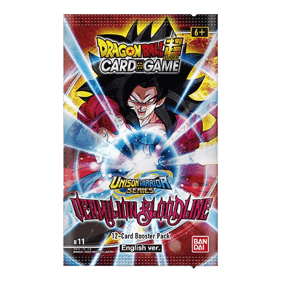 Dragon Ball Super CG Masters - Unison Warrior Series - Vermilion Bloodline (B11) - Booster Pack