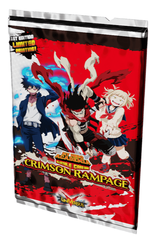 UniVersus CCG - My Hero Academia - Crimson Rampage (Series 2) Booster Pack