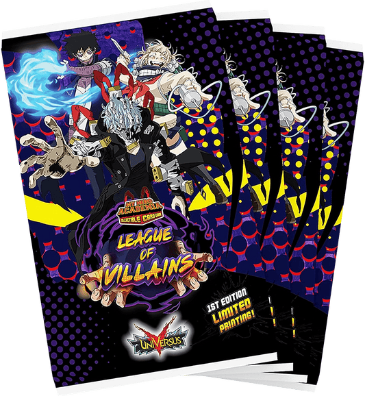 UniVersus CCG - My Hero Academia - League of Villains (Series 4) Booster Pack