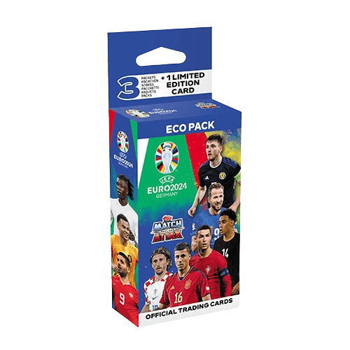 Topps - UEFA Euro 2024 Football (Soccer) Match Attax - Eco Pack