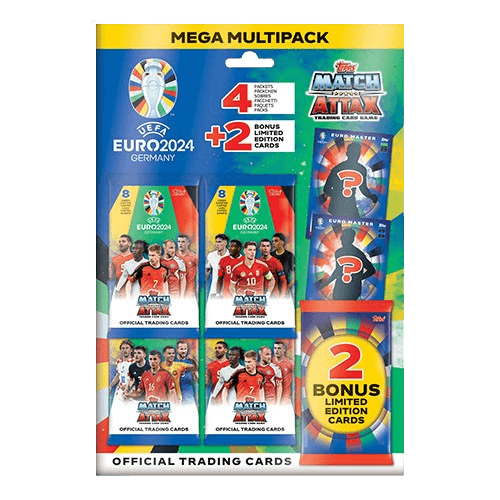 Topps - UEFA Euro 2024 Football (Soccer) Match Attax - Multipack