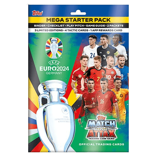 Topps - UEFA Euro 2024 Football (Soccer) Match Attax - Starter Pack