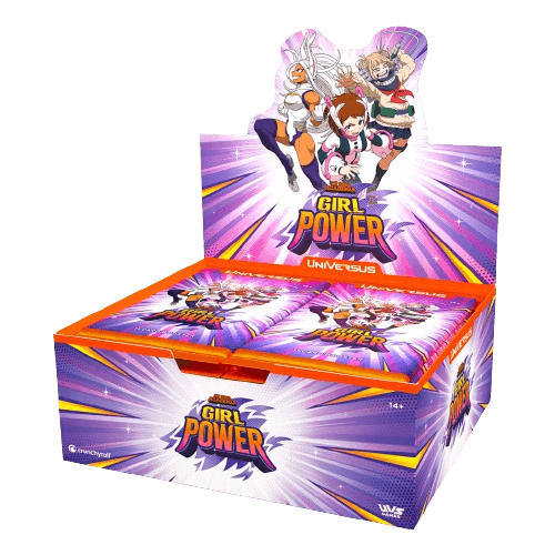 UniVersus CCG - My Hero Academia: Girl Power - Booster Box (24 Packs)