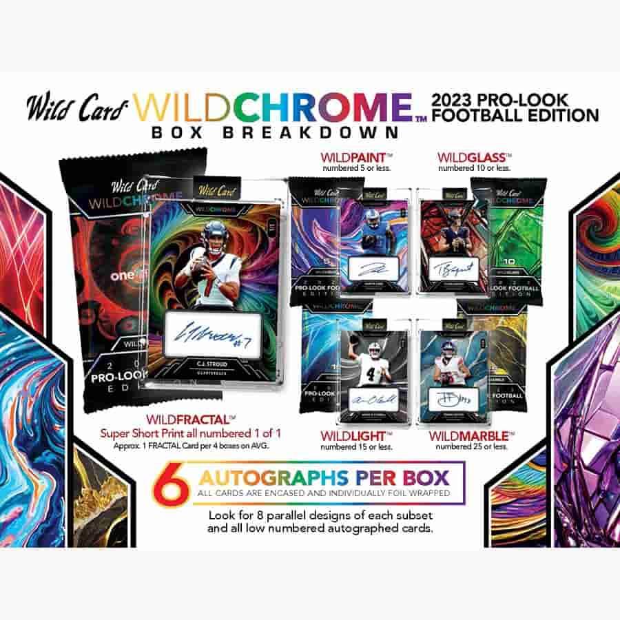 Wild Card - 2023 WildChrome Pro-Look American Football (NFL) - Hobby Box
