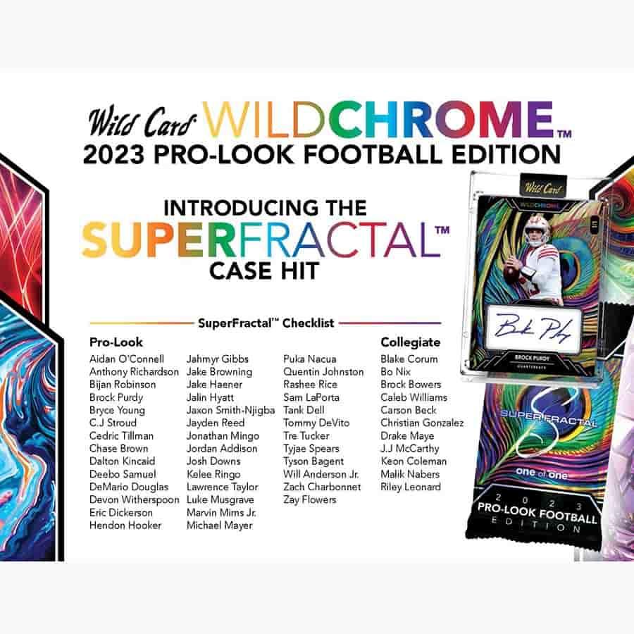 Wild Card - 2023 WildChrome Pro-Look American Football (NFL) - Hobby Box