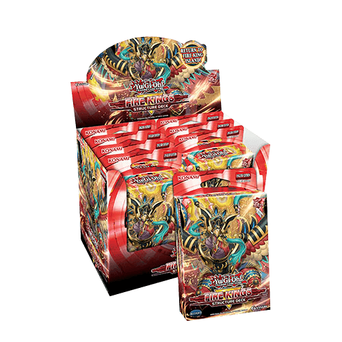 Yu-Gi-Oh! - Fire Kings - Structure Deck Revamped Display Case (8x Decks)